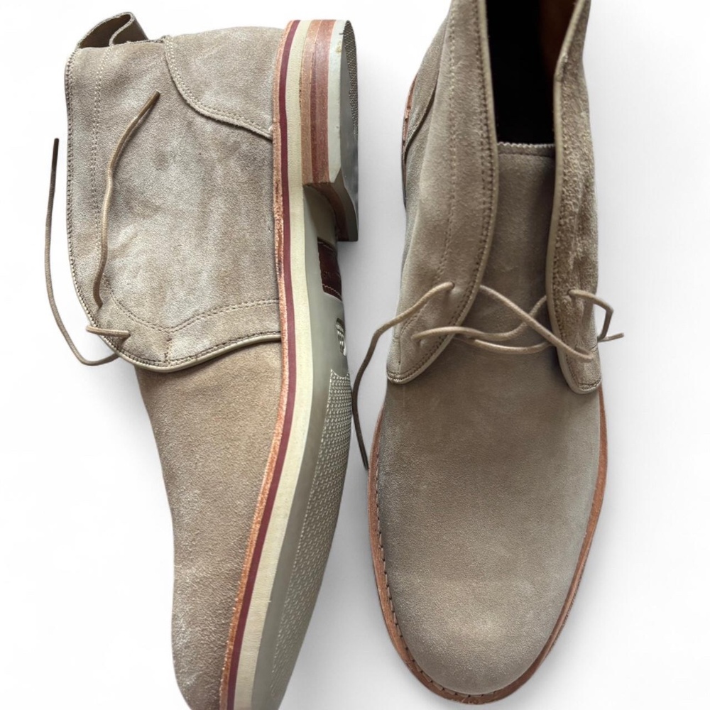 Allen Edmonds italian suede tan Nomad Boot men’s size 11.5